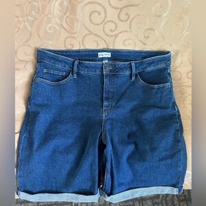 Ava & Viv Indigo Stretch Ankle Crop Jeans